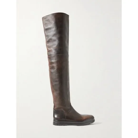 The Row | Shoes | The Row Billie Leather Over The Knee Boots The Row | Shoes | The Row Billie Leather Over The Knee Boots
